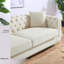 Ensemble de canapé élégant en velours Chesterfield moderne pour le salon