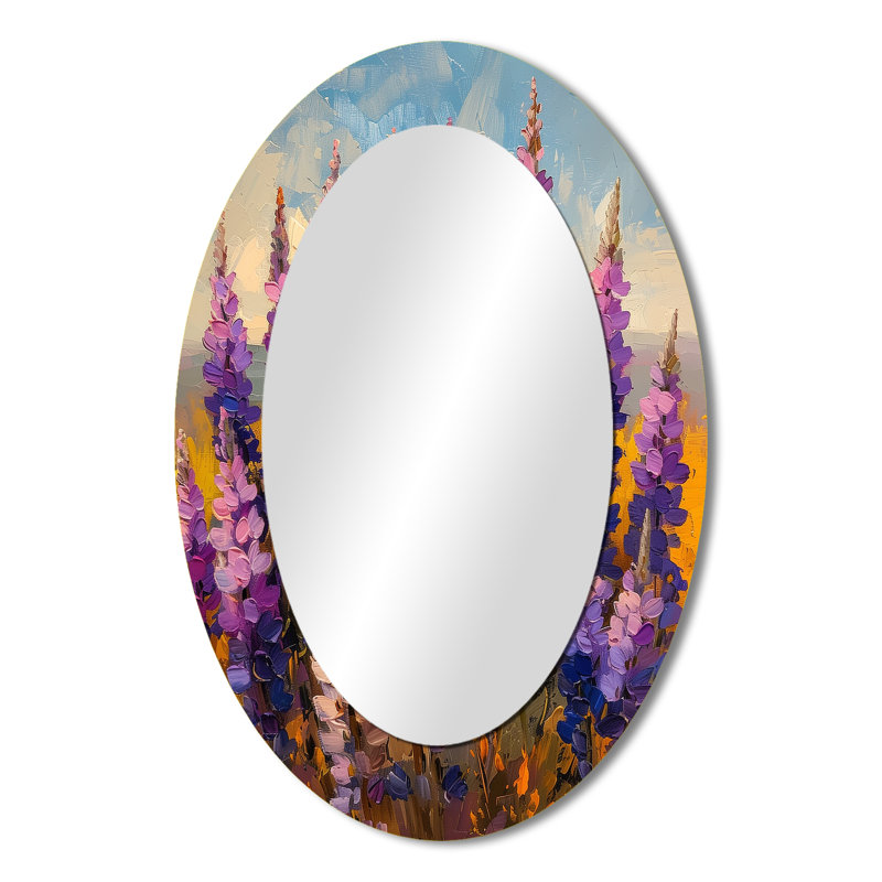 Miroir mural mauve, 36 po x 24 po