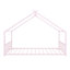 Lit double pleine grandeur en métal, rose-1502411603-1502411601