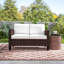 128cm Wide Straight Patio Sofa with Cushions-199046136-199046142