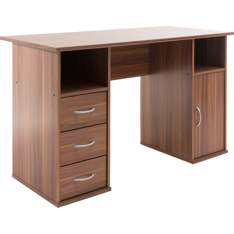 Navarro Computer Desk, Walnut