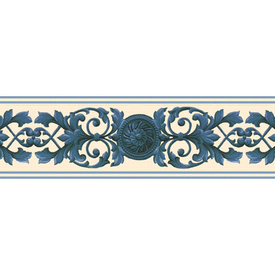 Casey-Lea Peel & Stick Damask Border