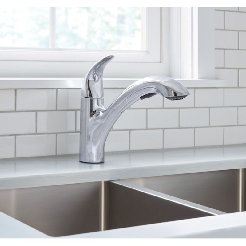 1-LEVER HDLE SINGLE OR 3H, Chrome