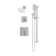 Duro HydroMersion Shower System with Hand Spray