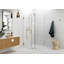 Illume 36 in. x 40.5 in. x 78 in. 90-degree wall hinged Fully Frameless Glass Shower Enclosure-1020311790