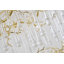 Lustre géométrique unique à 38 lumières