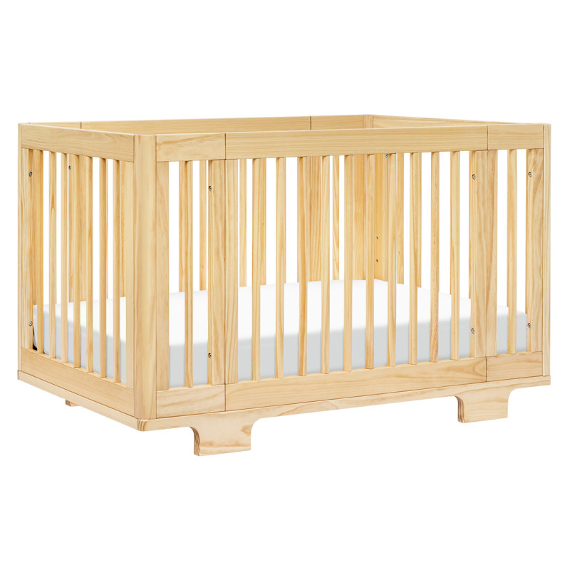 Yuzu 8-In-1 Convertible Crib With All-Stages Conversion Kits, Natural
