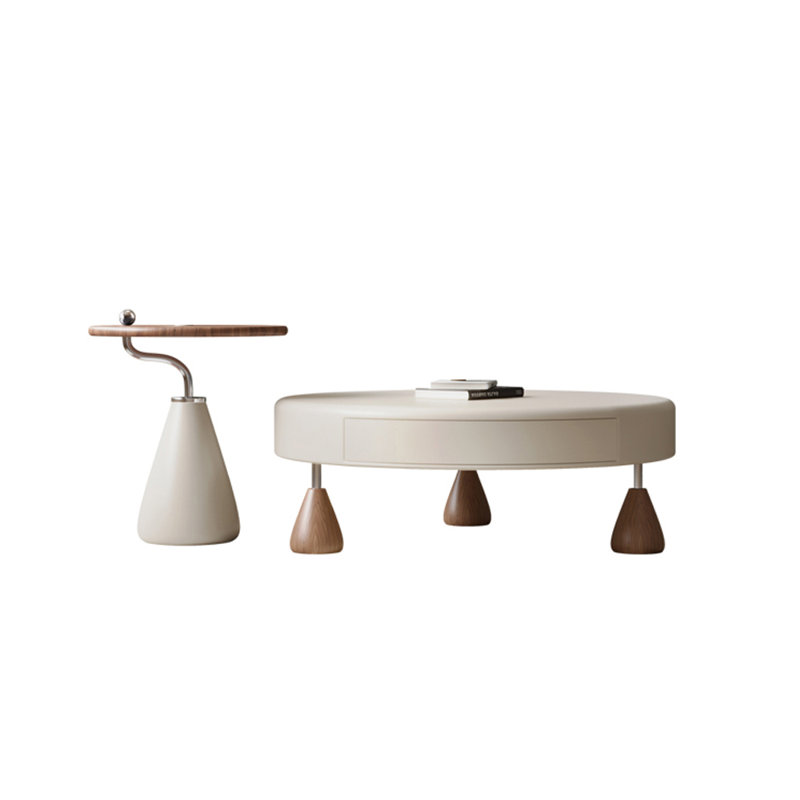 Table basse ronde de style italien