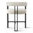 Rienna Set of 3 Mdern 24" Upholstered Velvet Solid back Counter Stool-102834336