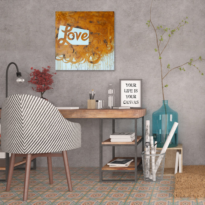 Love 2 by Kent Youngstrom - Wrapped Canvas Print, 122 cm H x 122 cm W x 4 cm D