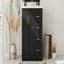 Ensemble de meuble-lavabo 30 po avec lavabo en céramique, armoire de rangement en bois massif, ensemble de meuble-lavabo autoportant avec 3 tiroirs et portes à fermeture douce-112605991