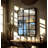 Industrial Grid Wall Mirror