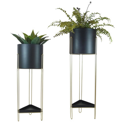 Metal Pot Planter