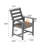 All-weather Patio Dining Chairs With Wood Grain Design (Set of 2)-317057398