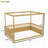 Wood Canopy Bed Frame-980100506-980100505