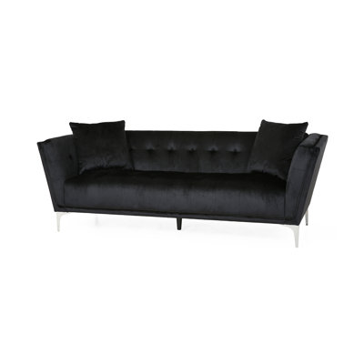 Canapé à accoudoirs évasés 86,5 po