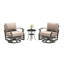 Ensemble de chaises pivotantes 28 po pour l'extérieur-116143236