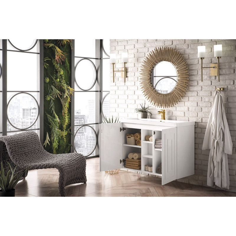 Alicante 39.5'' W Single Vanity, Glossy White