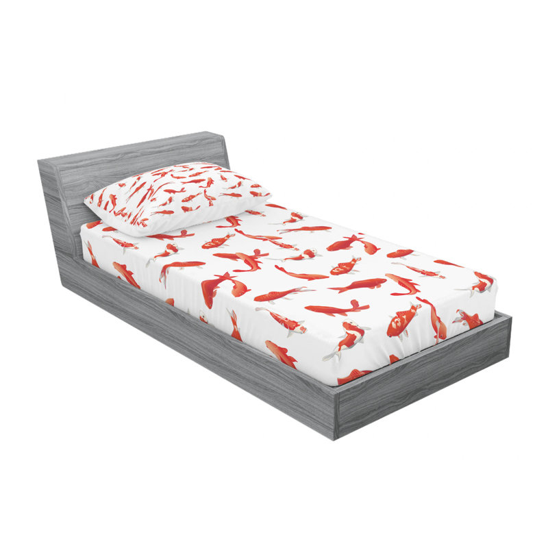 Ensemble de draps Eastern Eastern, Taie d'oreiller pour lit simple TG
