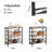 Alheide 5 Tier 20 Pair Shoe Rack-873375579-926399614