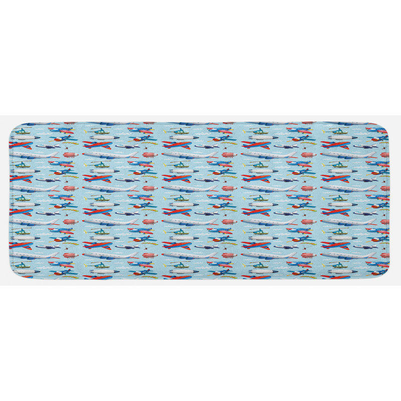 Tapis de cuisine avion