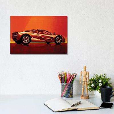 McLaren F1 1994 by Paul Meijering - Print on Canvas