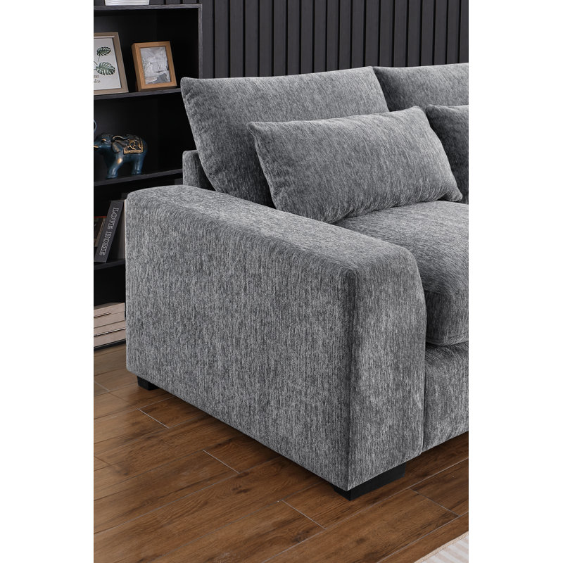 Mauralia Piece Upholstered Chaise Sectional