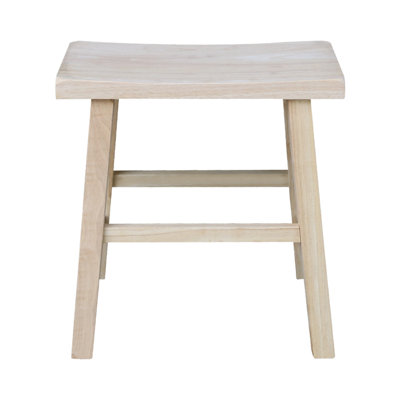 Maner Solid Wood Counter Stool