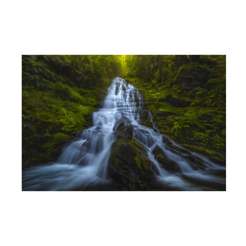 Ryan Dyar Staircase Falls Canvas Art, 12" H x 19" W