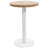 Hosaine Round Metal Base Dining Table-822006377-822006383-822006382