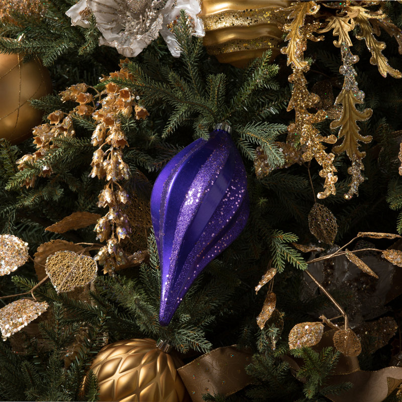 Ornement de Noël UV, Mauve