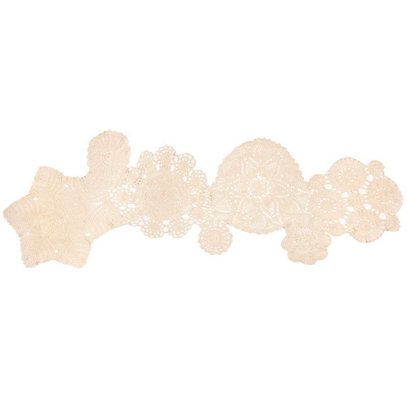 Stenberg Solid Color Table Accessory, Cream
