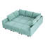 Canapé modulaire avec repose-pieds Larchmere-90539448