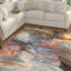 Tapis multicolore touffeté à la main Vallone-366018864