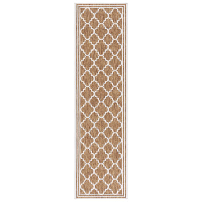 Omveer Performance Geometric Indoor/Outdoor Area Rug
