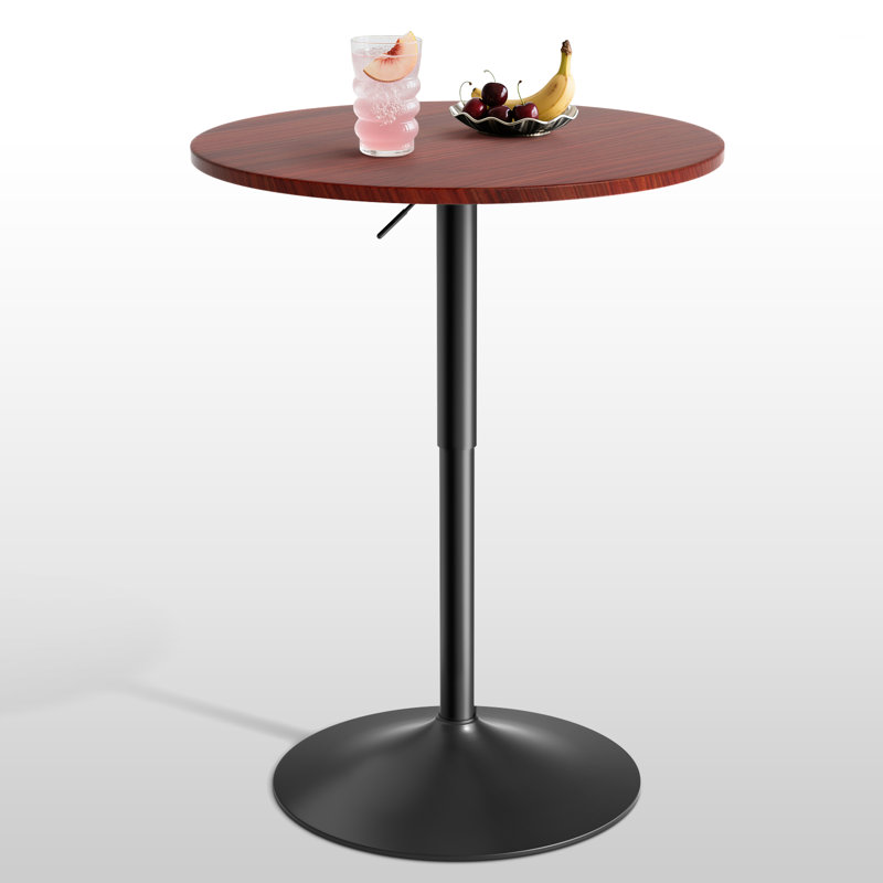 Table de salle à manger Hulker, Rouge, 36" H x 23.5" W x 23.5" D