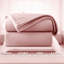 Fairmont Park Solid Color Lightweight, Warm Breathable, Soft Sherpa Fleece Blanket-146849734-146849732