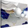 Image, Blue Balls 3D Abstract - Wrapped Canvas Print