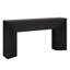Table d'appoint élégante, canapé en bois, console de style moderne-641185322