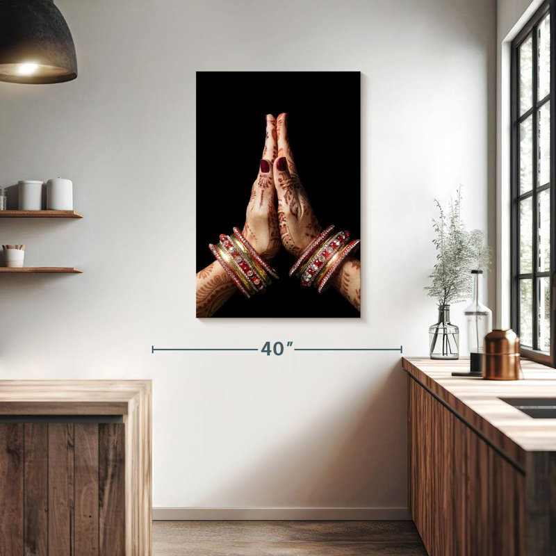 Adella Namaste Mudra Hands, 39" H x 26" W