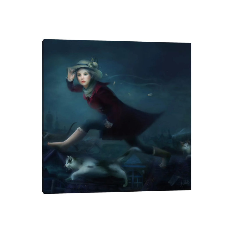 Felidae 1 Piece Wrapped Canvas Wall Art, 45.72 cm H x 45.72 cm W x 1.91 cm D