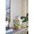 Ceramic Vase, Table Vase With Vibrant Yellow Lemon Accents
