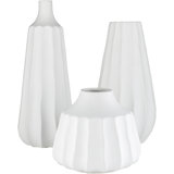 Ivory 17'' Ceramic Table Vase
