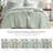 Rayne Chambray Print Lightweight Modern Comforter Set-811465915-811465914