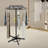 Lazarro 23.62'' Adjustable and Rotating Iron Clothing Rack-1242360818