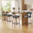 Chic Swivel Leather Upholstered Bar Stool For Ultimate Comfort And Style-1123261748