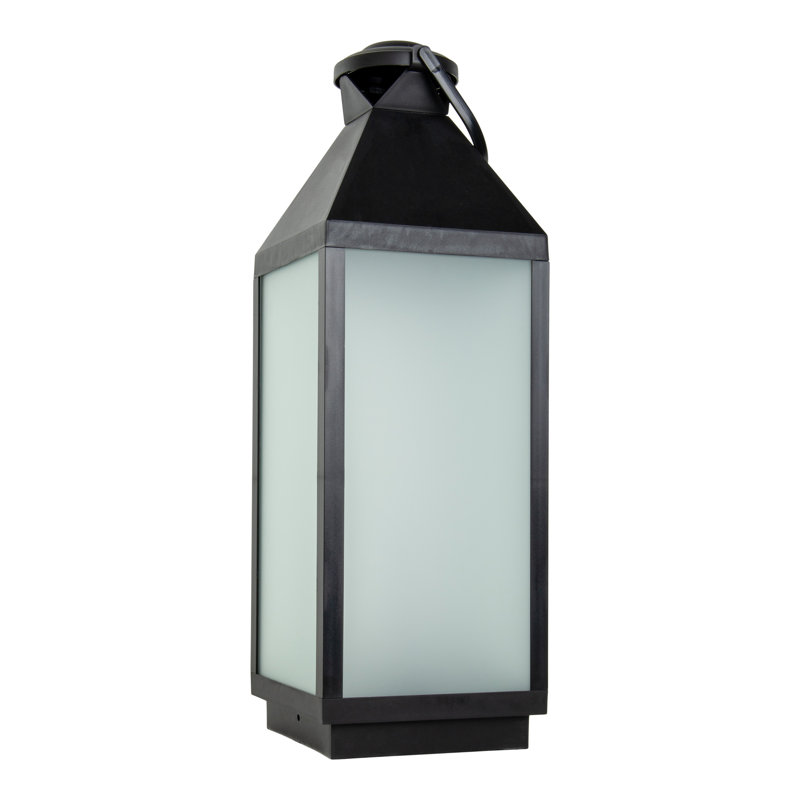 Aeren 60cm Battery Powered Integrated LED Outdoor Lantern with Electric Candle