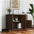 Modern Wooden Sideboard with 2 Doors and 1 Storage, 2 Drawers - Entryway Storage Cabinet Door - Dining Table Top, 43.3 Inches
