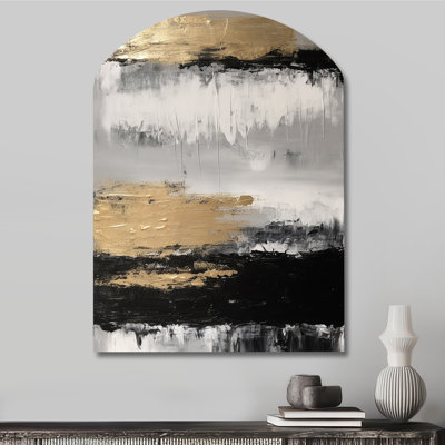 Fiedler - Abstract Asymmetrical Wall Art - Arch Shape