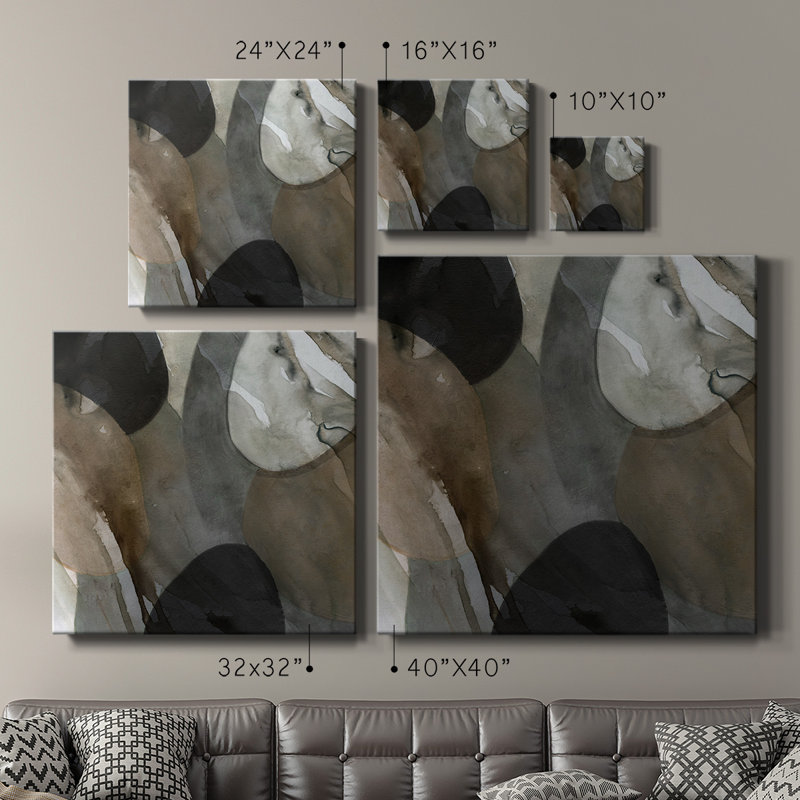 River Rock II-Premium Gallery Wrapped Canvas - Ready to Hang